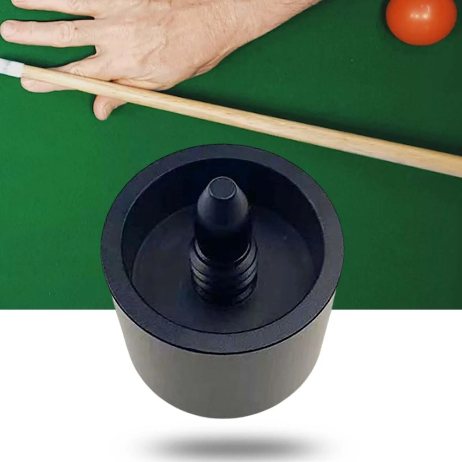 Compact Billiards Pool Cue Extension Extended, End End Lengthener Extended for