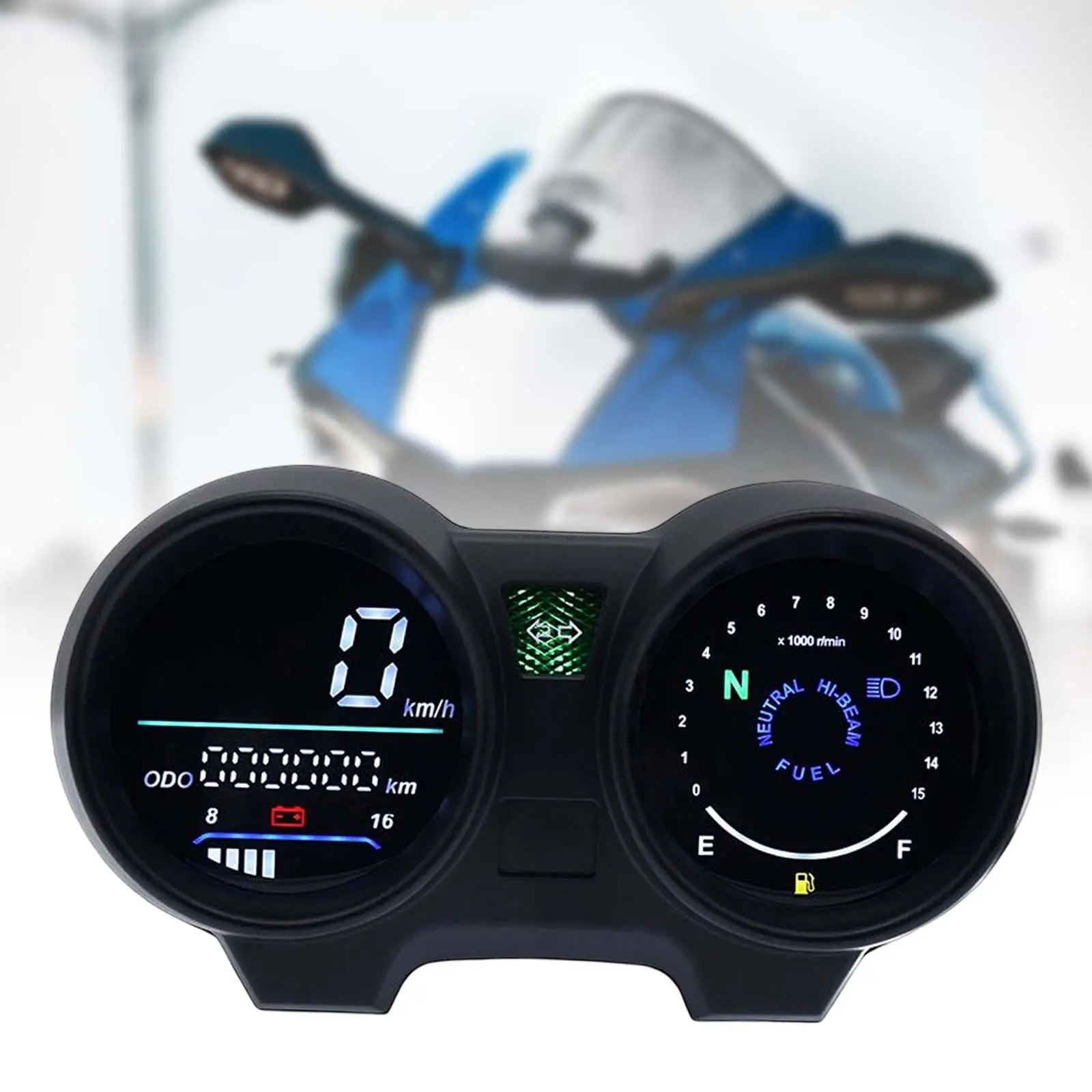 Motorcycle LED Digital Dashboard Electronic Tachometer Gauge RPM Meter  for Brazil  Titan150 CG150 Parts