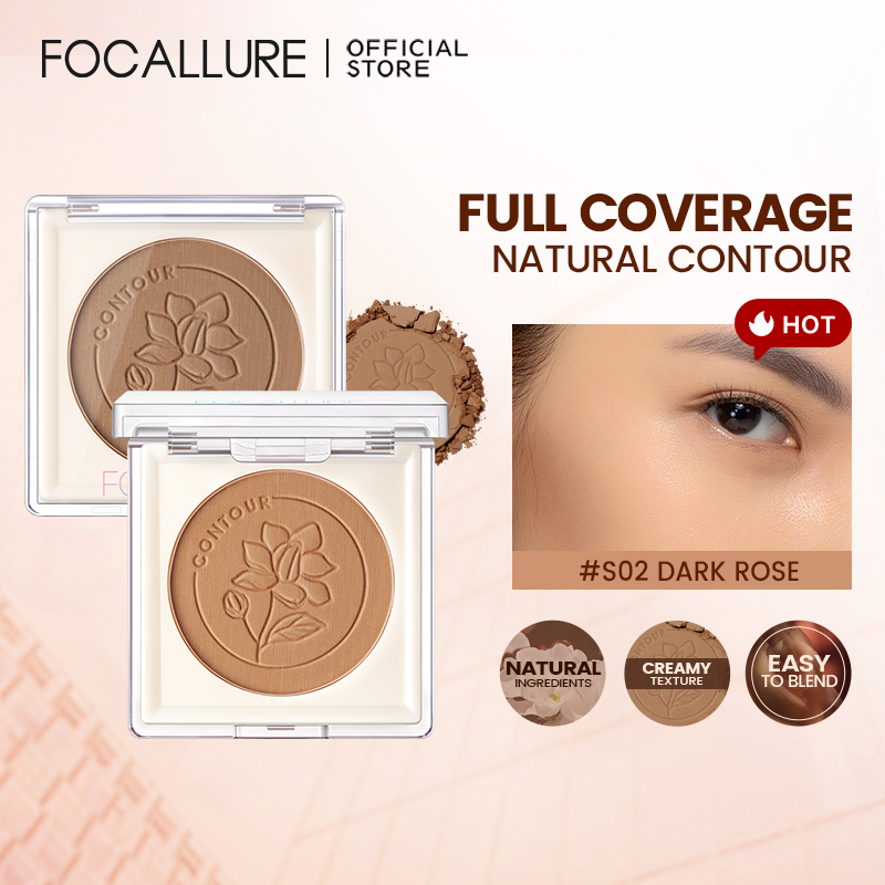 Best of FOCALLURE 3 Color Matte Contouring Bronzer Powder Natural Easy To Blend Highlighter Contour Palette Illuminator Makeup Cosmetics Reviews & Tips