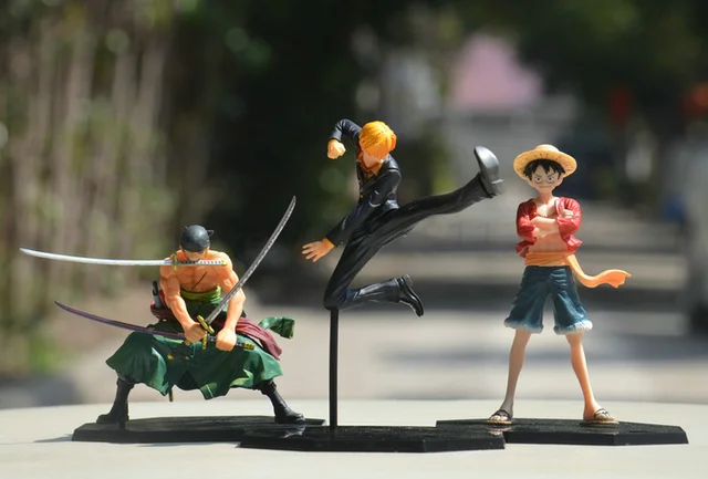 Figurine Anime One Piece Nami Nico Robin, Figurine d'action Cool Sanji,  chapeau de paille d'équipage 20e anniversaire, modèle de jouet, décoration  cadeaux - AliExpress