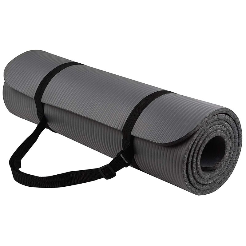 Description Picture 5 of item1 Set Yoga Mat for Extra Thick 1cm Pilates Fitness Cushion Non Slip Exercise Pad