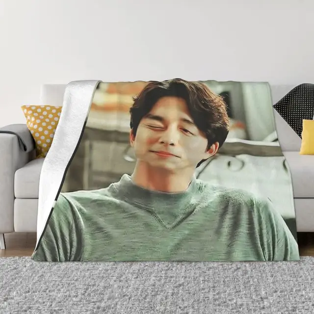 Jin Top Quality Comfortable Bed Sofa Soft Blanket Kpop Lv - AliExpress