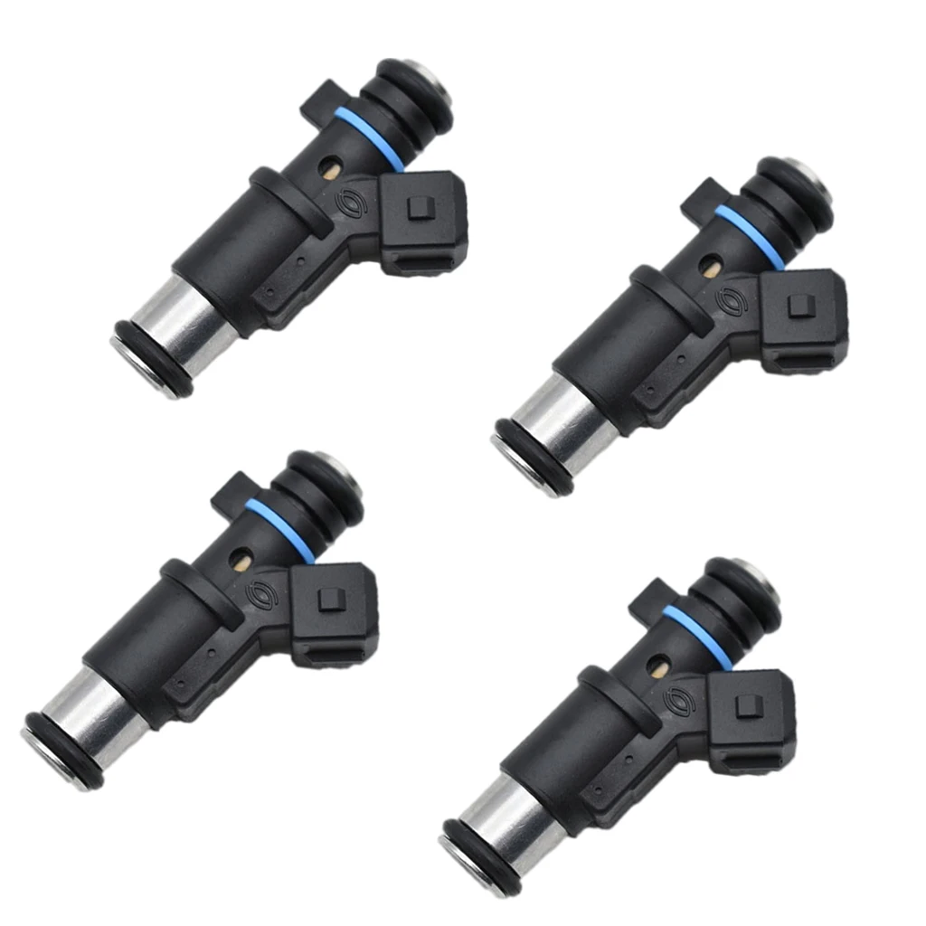 Set of 4 Vehicle Plastic Fuel Injectors 01F002A 348001 0280156357 Replacement Accessories Supplies for Citroen C2 C3