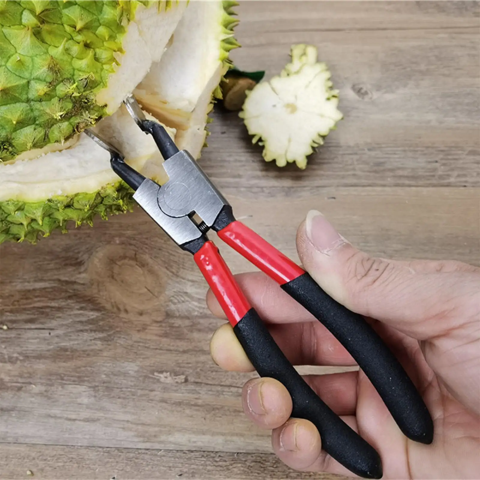 Fruit Durian Shelling Open Tool Rustproof for Fruit Shop Household Grocery