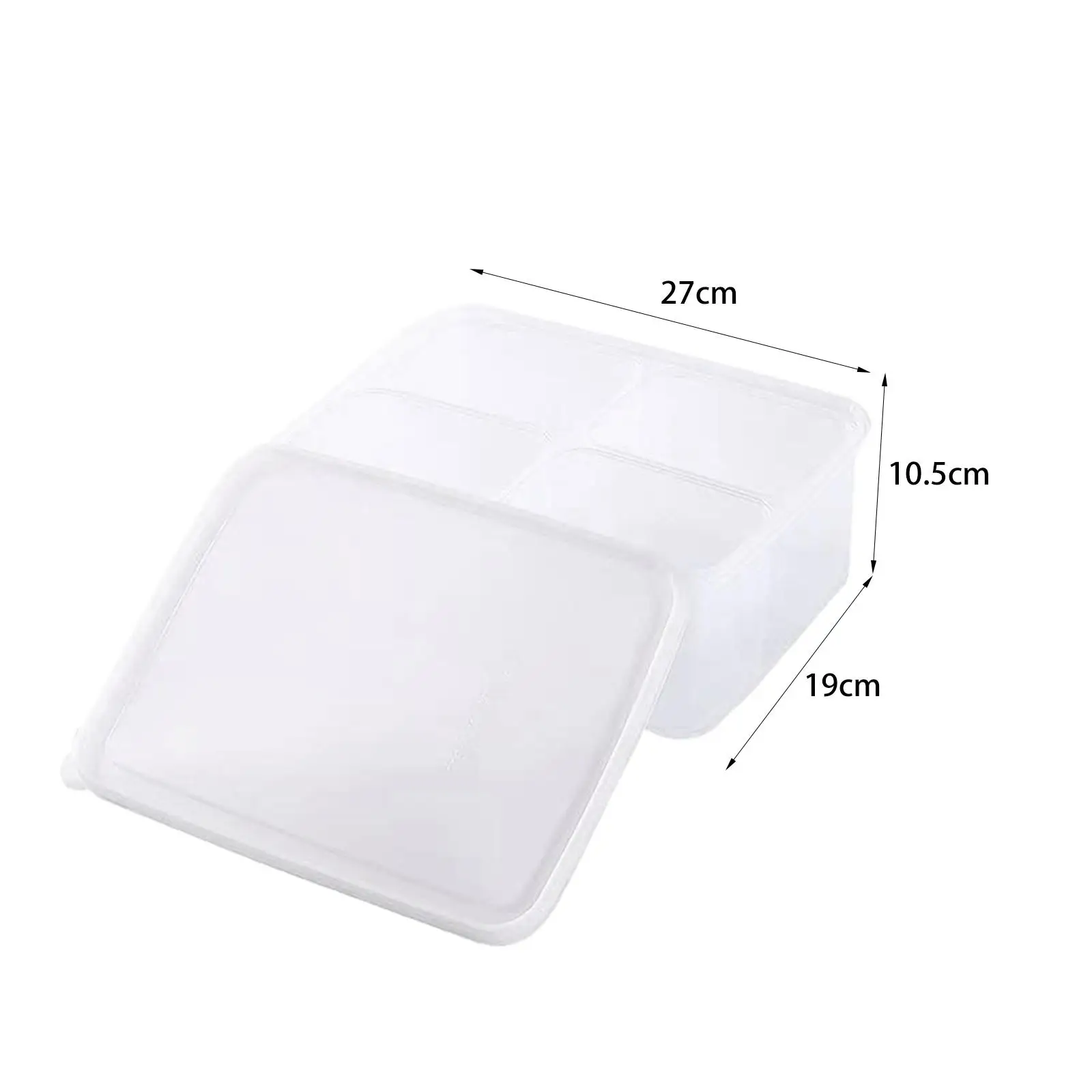 Food Storage Container for Pantry, Fridge, Kitchen, Countertops Soft Lid Keeping Food  Longer Clear Fruit Storage Container