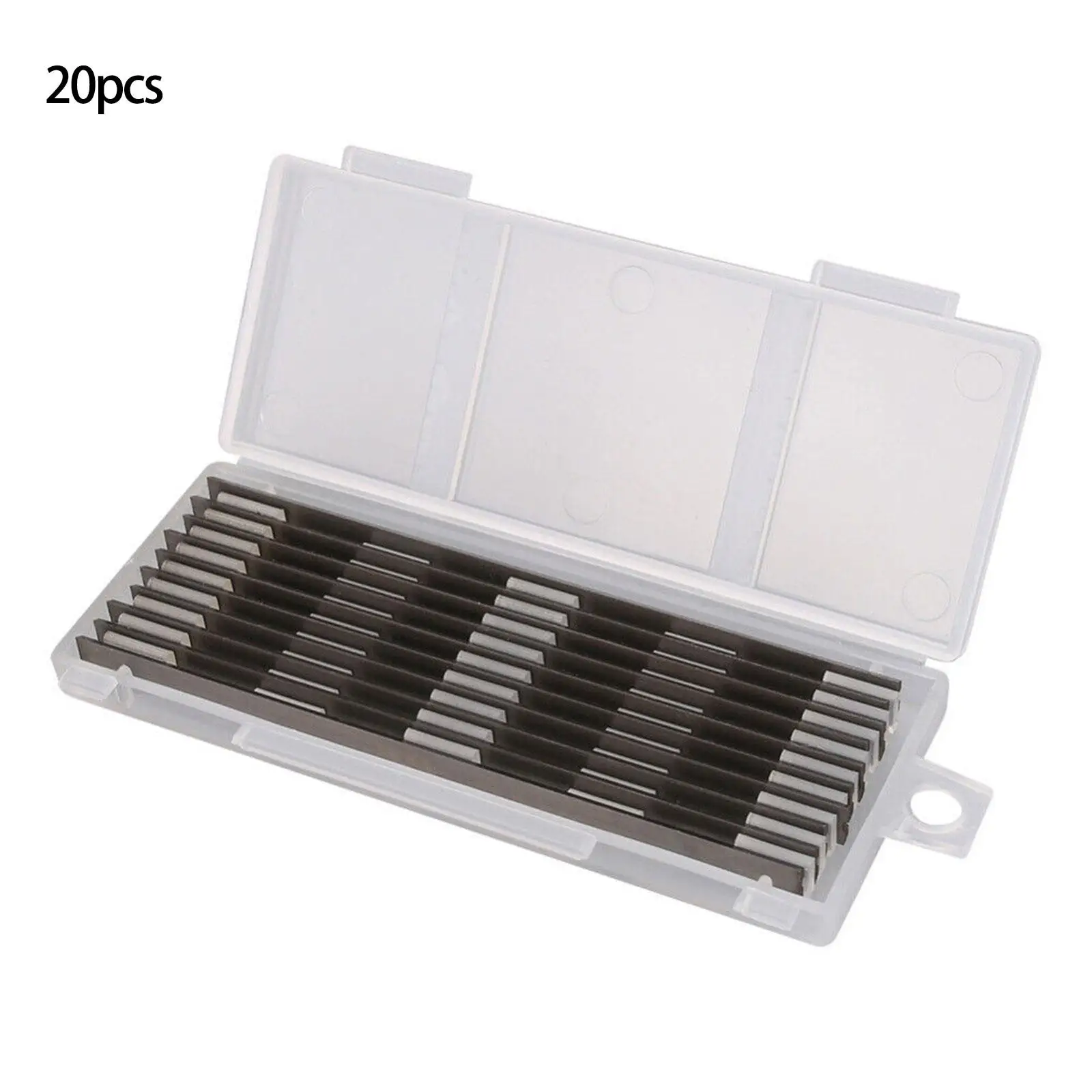 20Pcs Alloy Woodworking Tool Planer Replacement Durable Double Edged Reversible