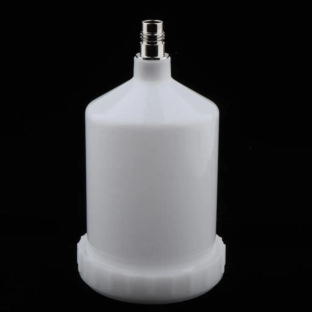 Plastic Paint Air Gravity Feed Sprayer Pot Cup External Braces Mini Tools