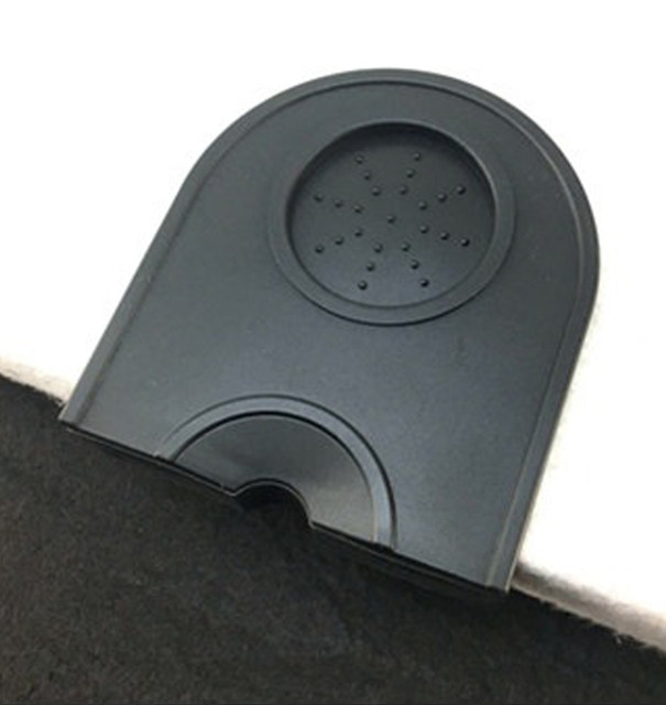 Tapis De Bourrage SHAPEPOTY Pour Machine à Café - Silicone Anti-dérapant Avec Protection Bords - Accessoire Barista