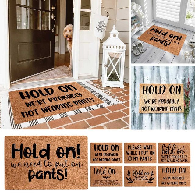 Funny Welcome Doormat Entryway Front Porch Rugs 60 * 40CM Anti Bottom Floor  Large Soft Blanket The Ultimate Throw Soft Kids Rug - AliExpress