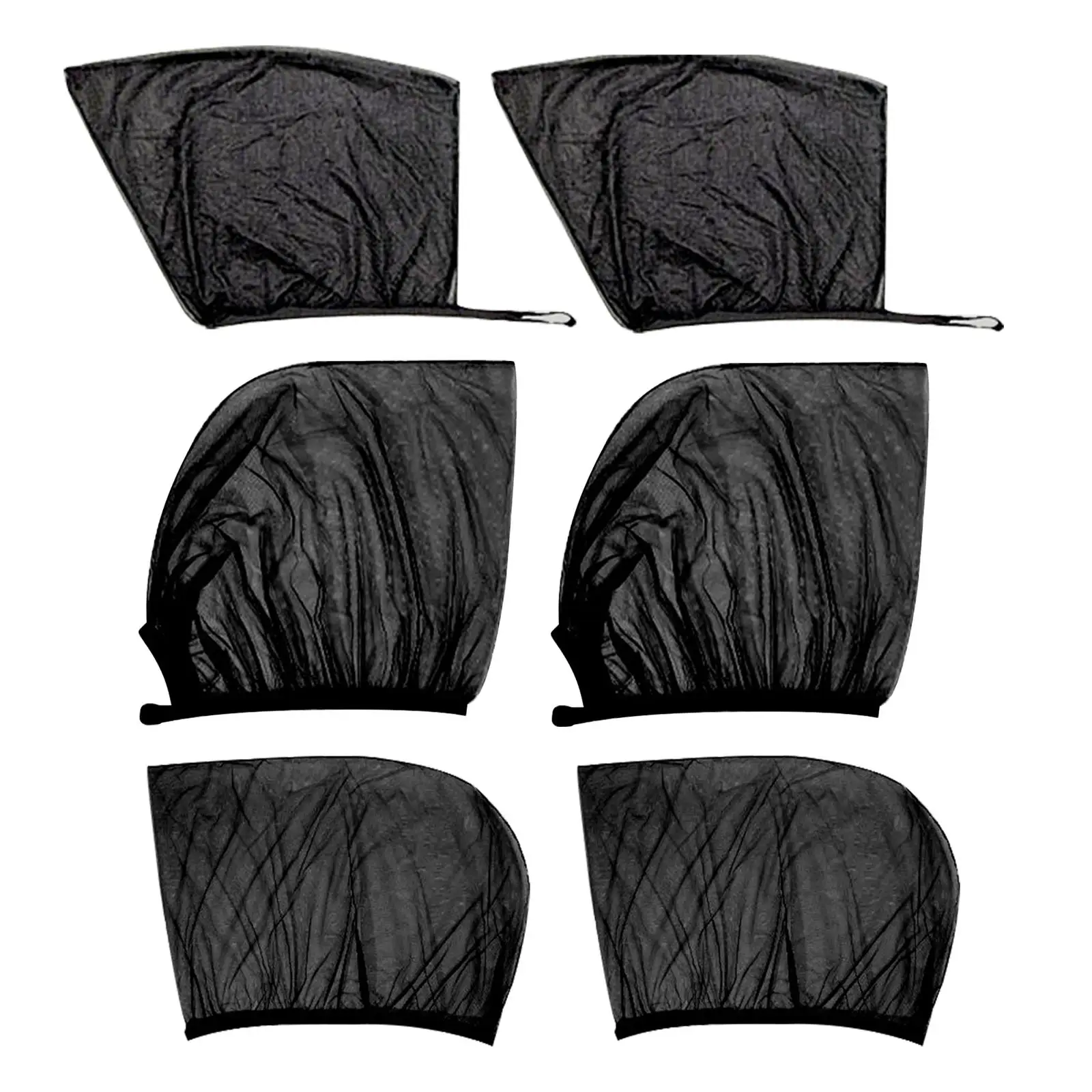 Car Window Shades Auto Car Interior Accessories Mesh Universal Blackout Covers Keep Passengers, Pets and Car Interior Cool
