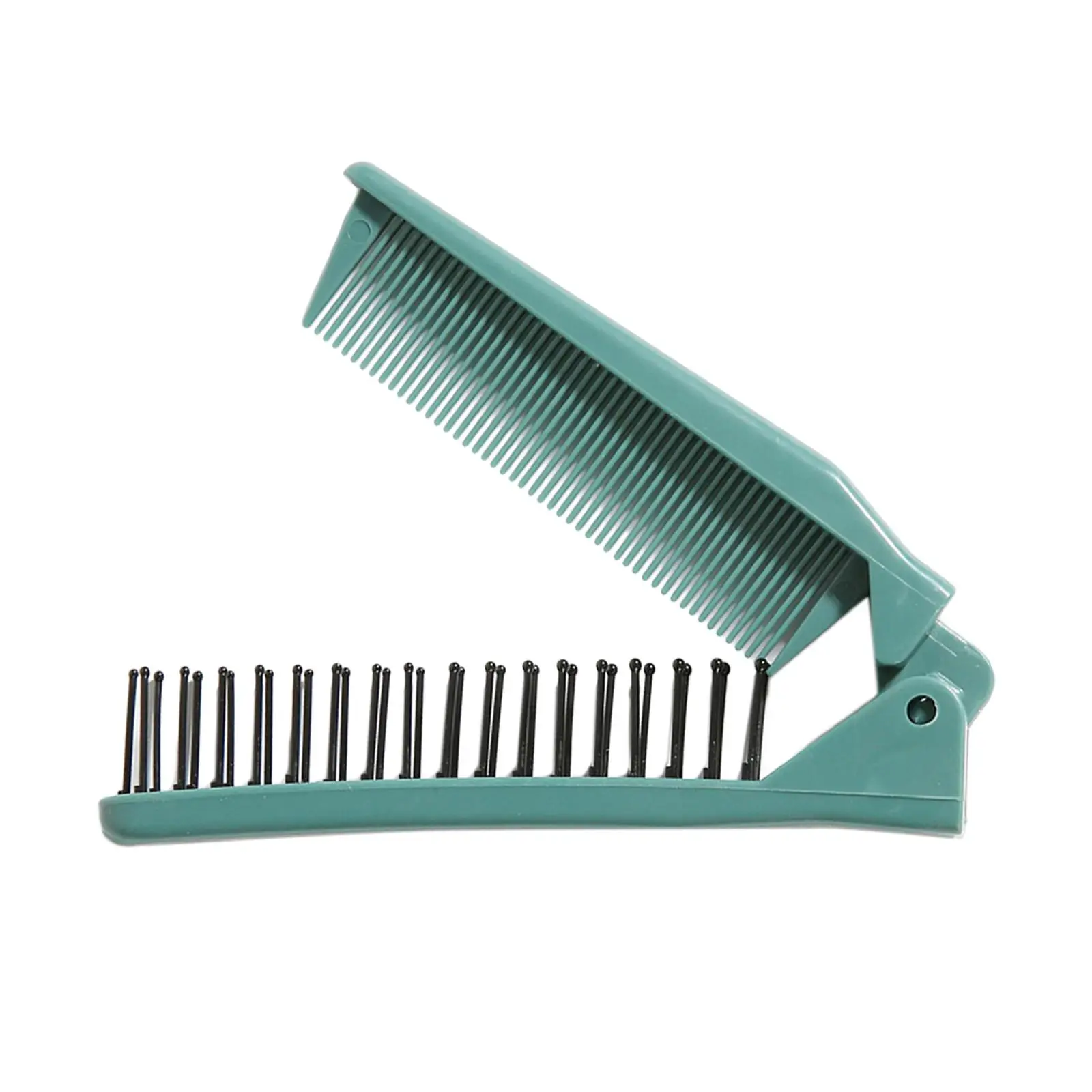 Foldable Hair Comb Hairdressing Styling Tool Portable Folding Comb Double Headed Hairbrush for Home Salon Men travel