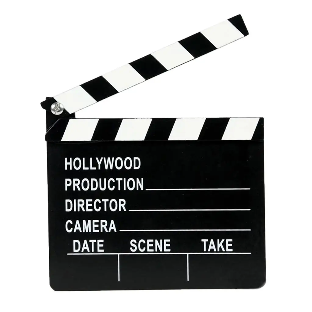 Black Directors Movie Action Scene Board 20x18cm