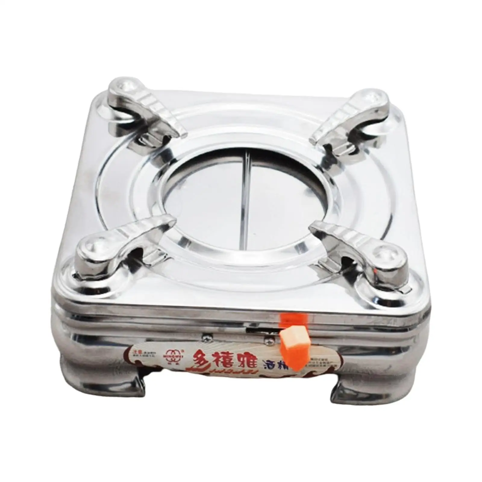 Portable Alcohol Stove Camping Stove Anti Slip Supporting Feet Lightweight Convenient to Store and Carry Stable Cookware Durable