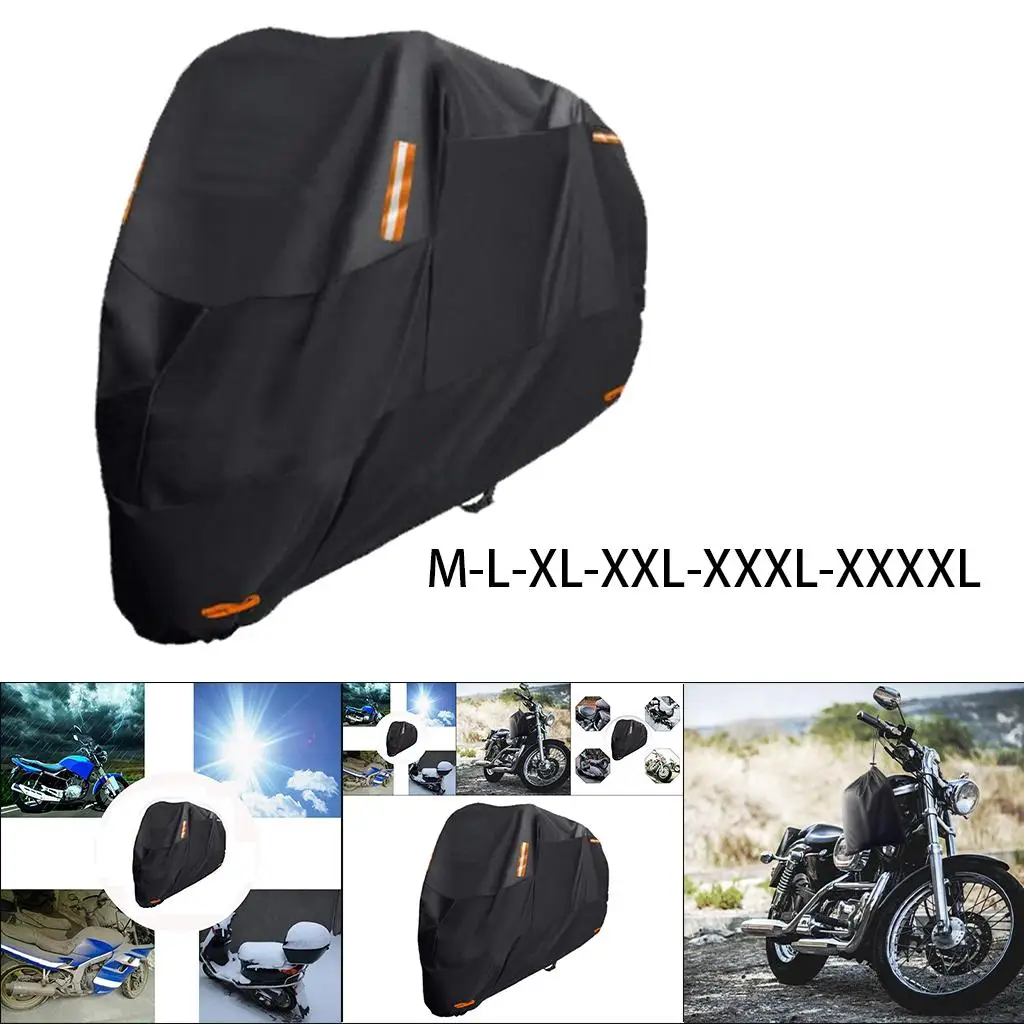 Vehicle Motorcycles Cover Waterproof Night Reflective Scooter Shelter Sturdy