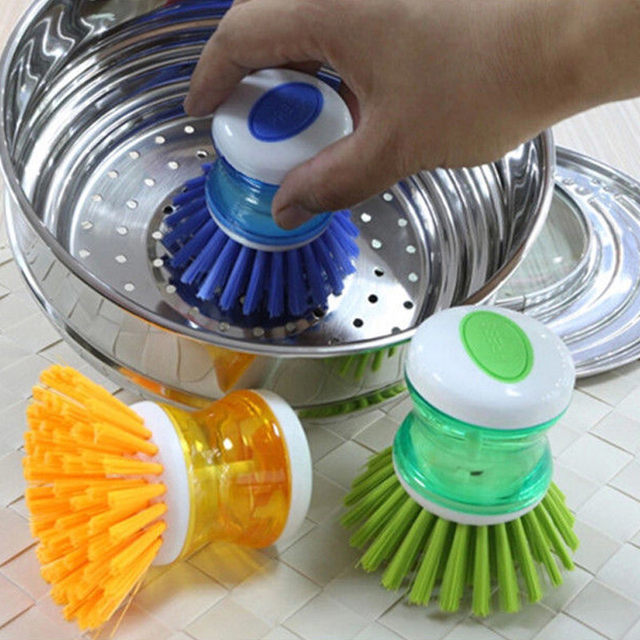 1Pcs Creative Kitchen Cleaning Brush Automatic Washing Dish Brushes Kitchen  Gadgets Cleaning Brush Sink Floor Cleaning Tools - Price history & Review, AliExpress Seller - LBJForever23 Store