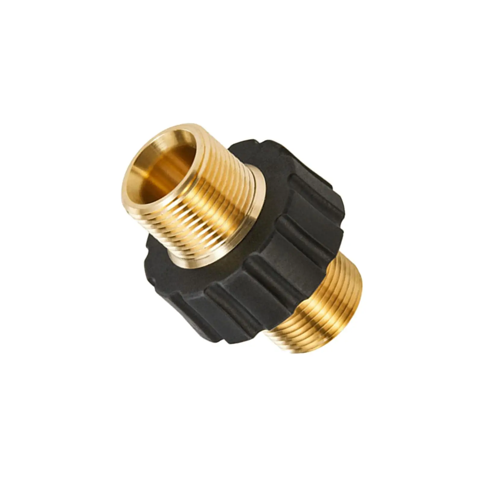 M22 14mm Male Brass High Pressure Washer Coupler Adapter, Garden Pipe Hose Parts 5000 PSI for Gardening