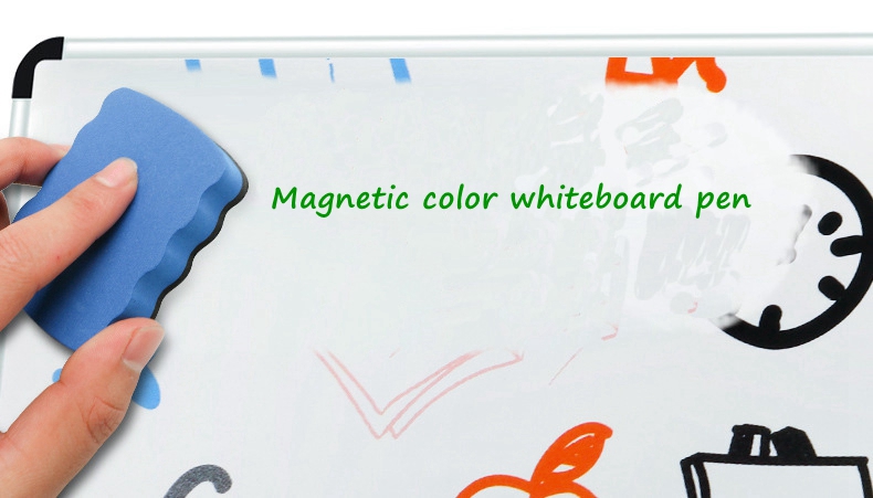 12 farben Schule Klassenzimmer Whiteboard Stift Trockenen Weißen Board Marker Gebaut In Radiergummi Student kinder Zeichnung Stift Schreibwaren – Detail 2