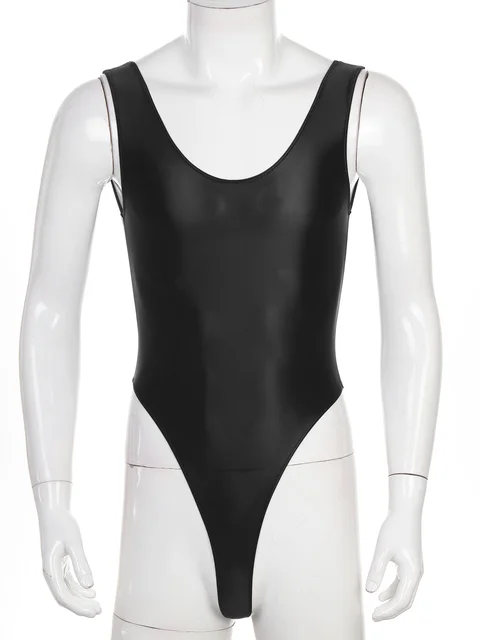  zdhoor Men's Sports Athletic Tank Bodysuit High Cut