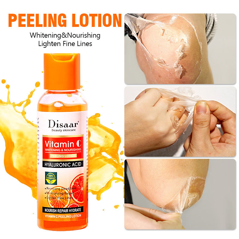 Best of Yellow Peeling Lotion Oil 100% Organic Bleaching Dark Skin Exfoliating Whitening Nourishing Hyaluronic Acid Moisturiz Body Scrub Reviews & Tips