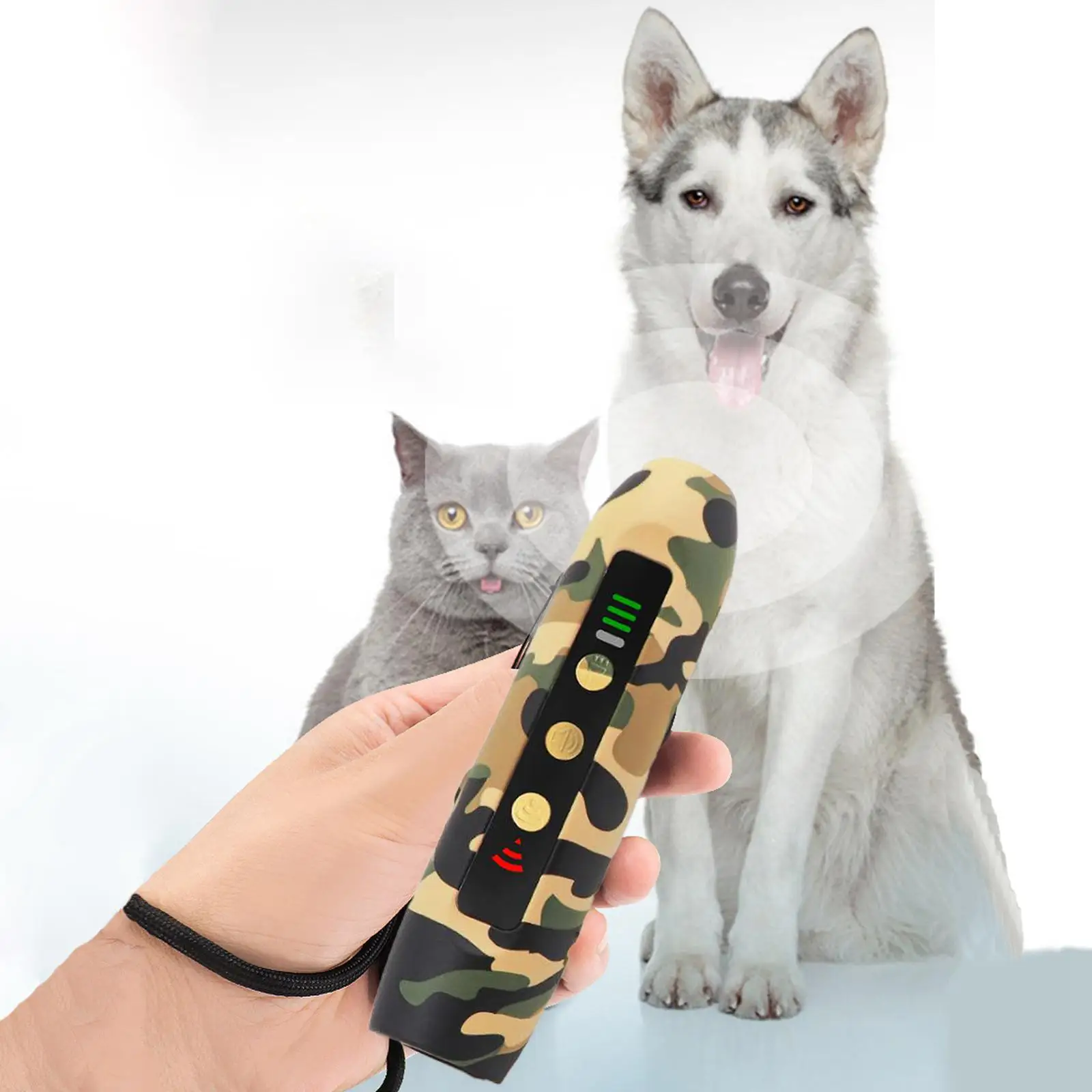 Dog  LED Flashlight Dog Stop  Trainer Non Slip Portable  Anti  Device for Small Medium Large Dogs