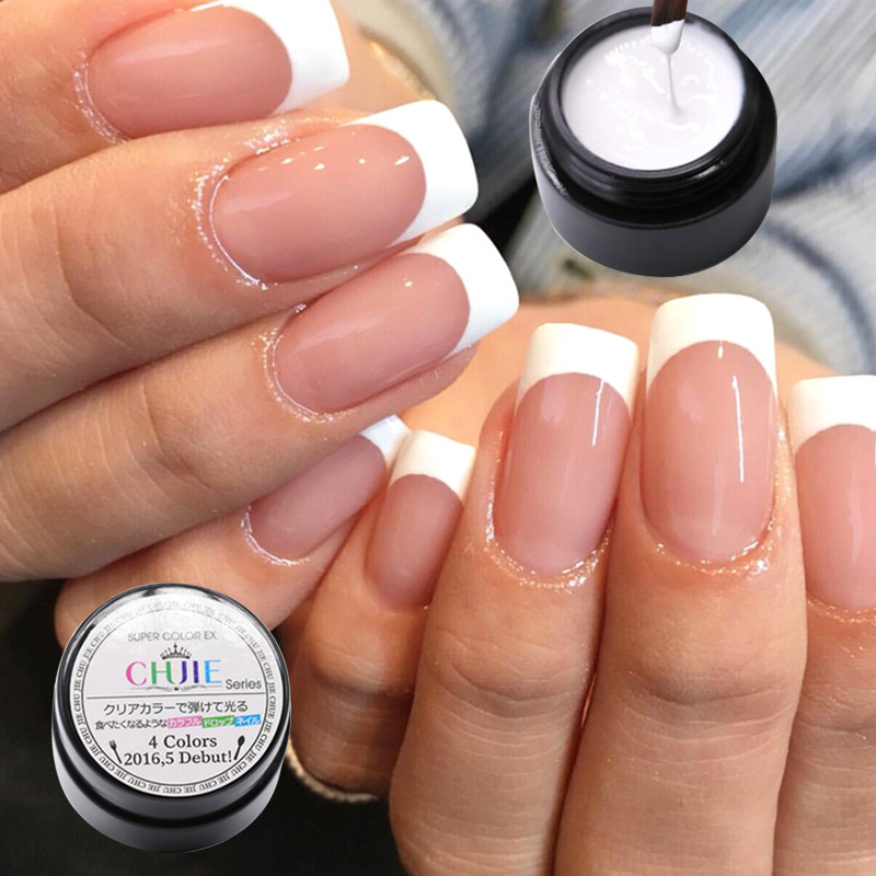 Best of White French Line Nails Polish Gel Semi Permanent Quick-drying Nail UV Gel DIY Pattern Painting French Nail Art Manicure Tools Reviews & Tips - Image 5