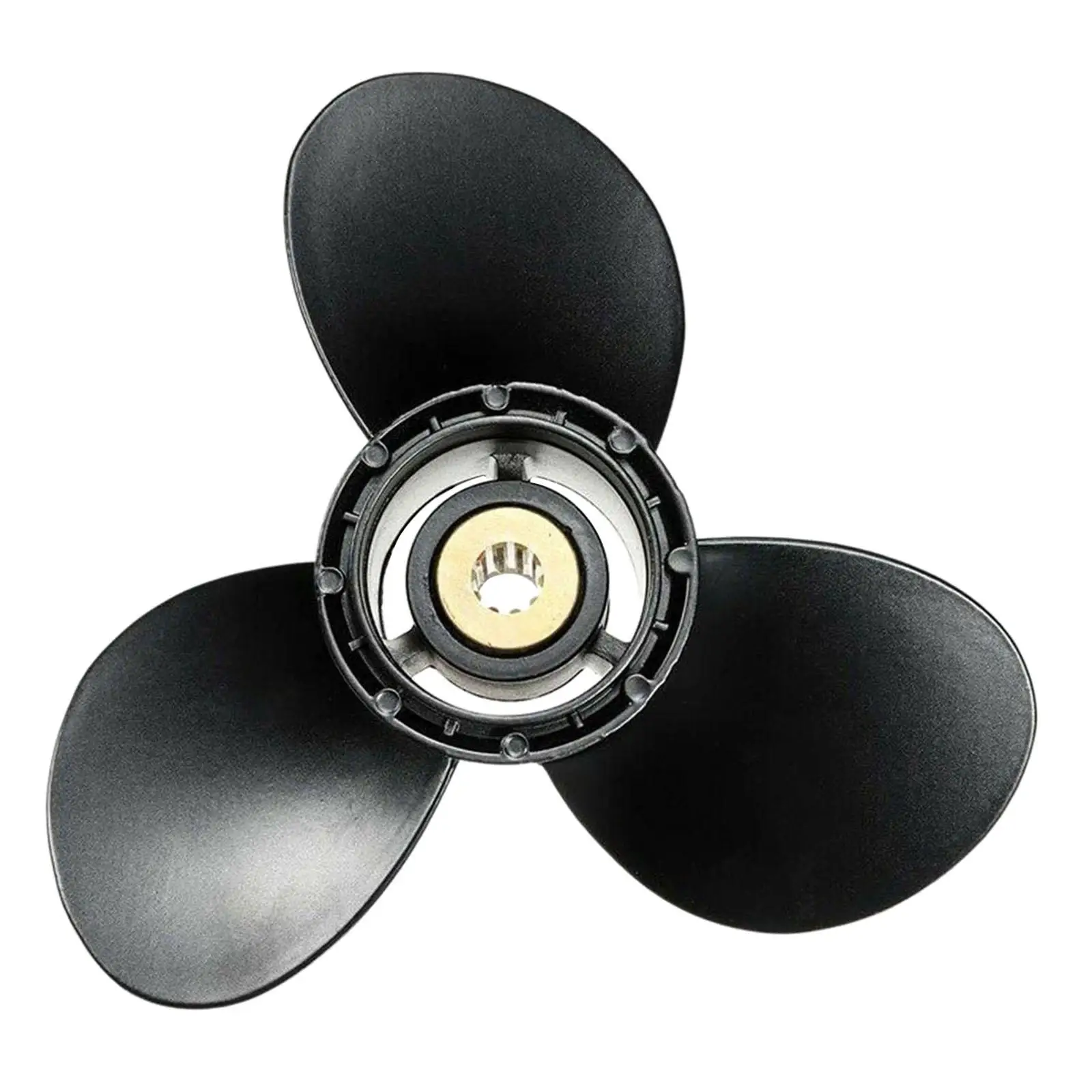 Outboard Propeller Assembly 58100-93723-019 3 Blade Prop for Suzuki Outboard DF8A DT9.9