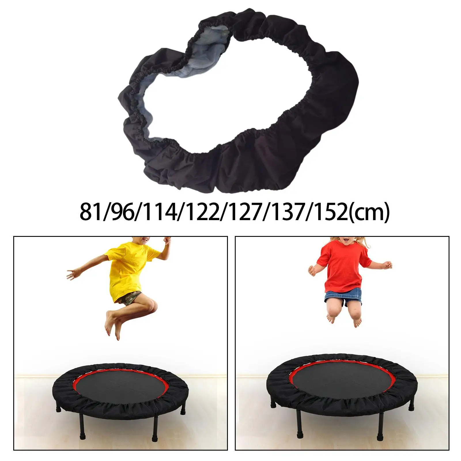 Trampoline Spring Cover Trampoline Cover Round Protective Cover Anti Tearing Durable Edge Protection Replacement