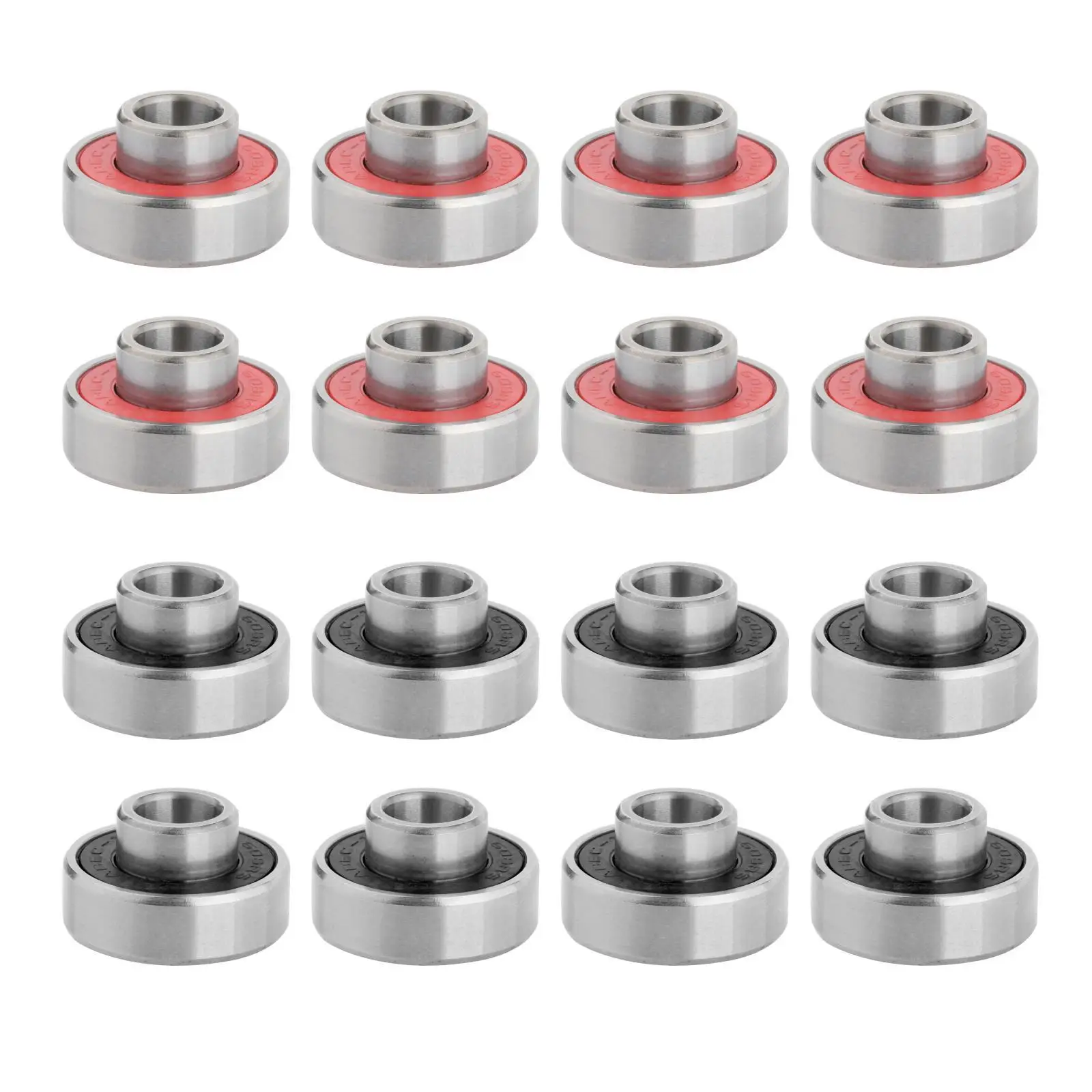 Skateboard Bearings -  Premium 6082rs - Longboard, Skate Board, Scooter, Inline and Roller Skates, 