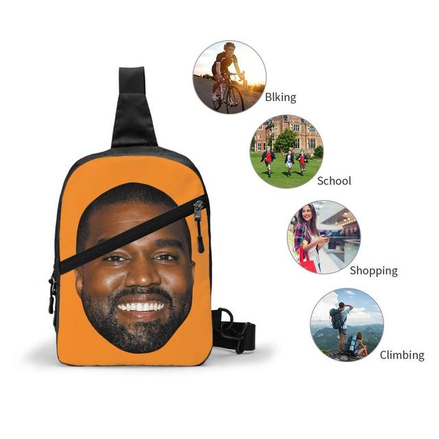 Funny Kanye West Meme Drawstring Backpack Bags Women Men