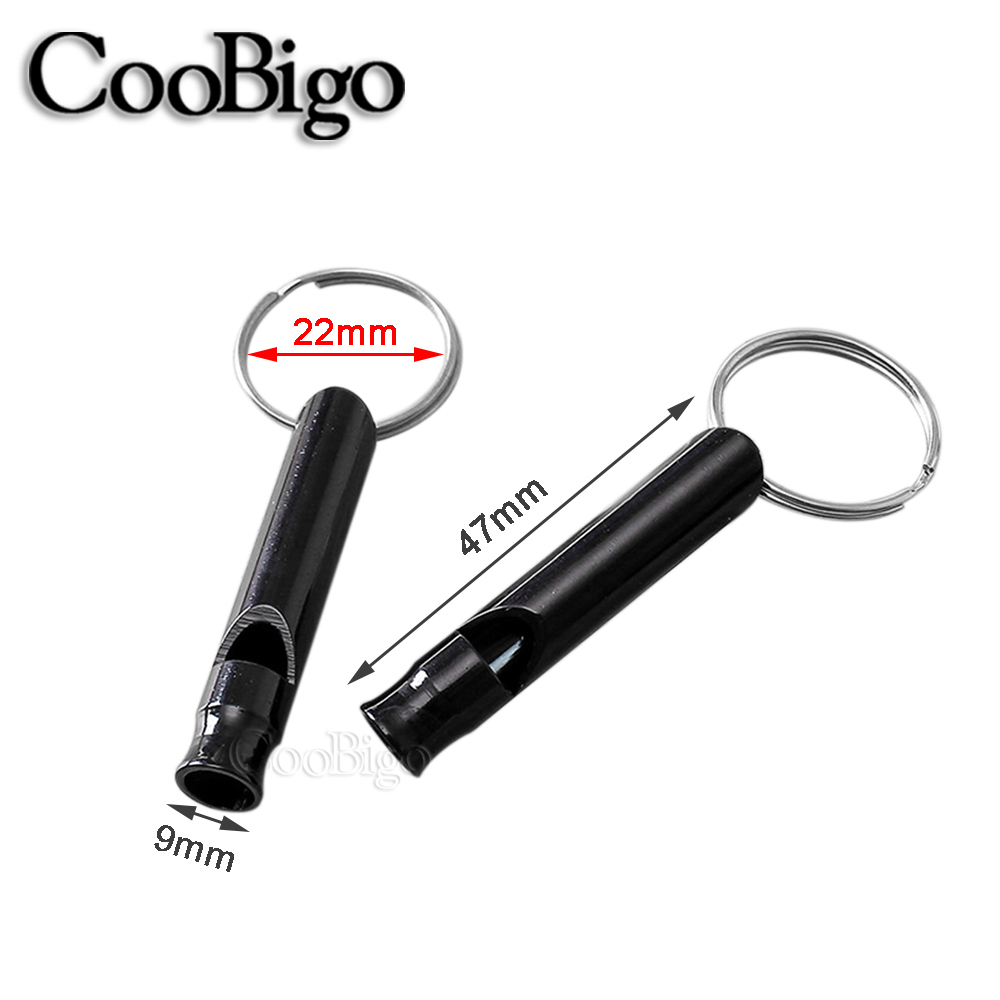 Description Picture 3 of item1pcs Portable Whistle Training Whistle Keychain Keyring Outdoor Backpack Camping Hiking Emergency Survival Tools Multifunctional