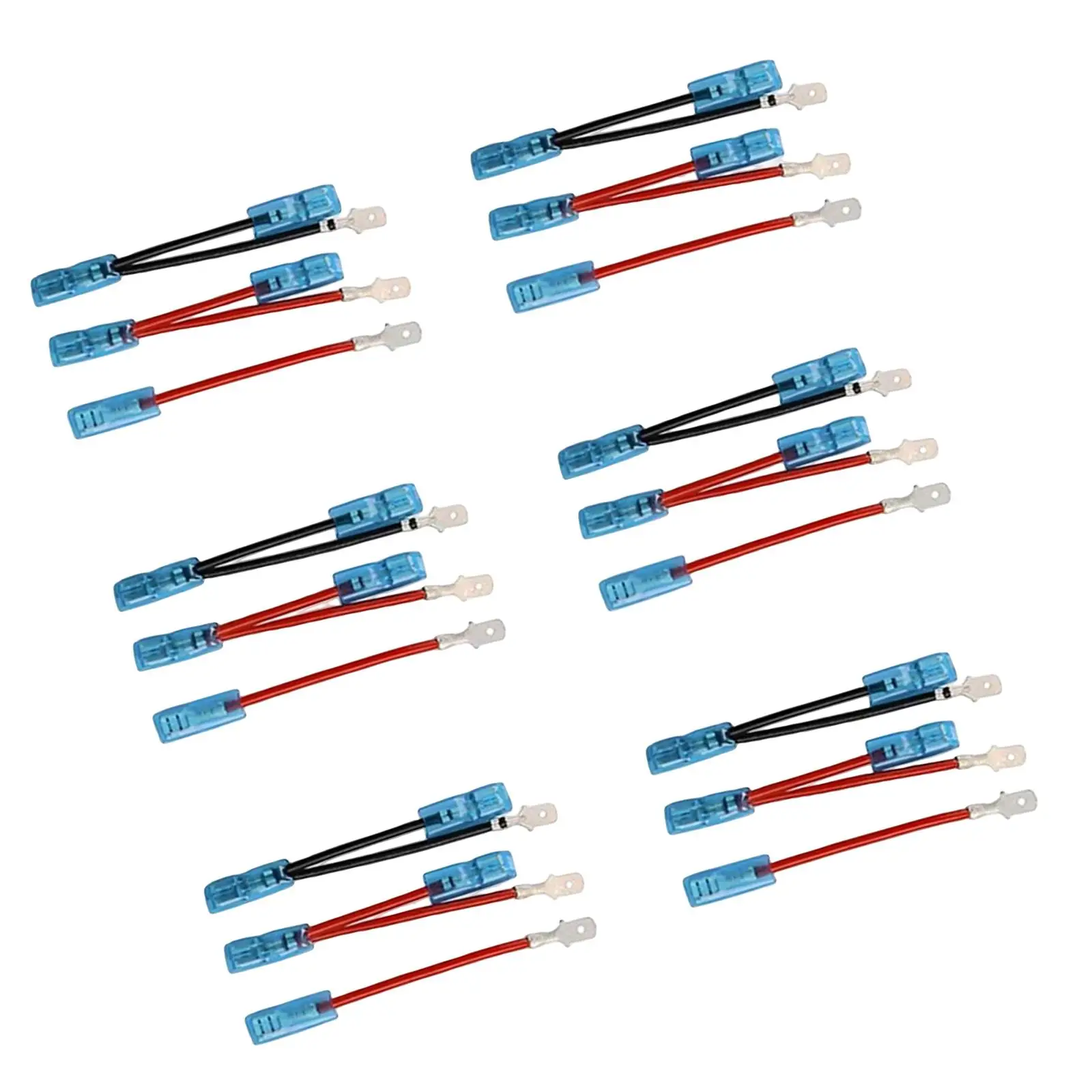 6Pcs 5 Pin Rocker Switch Jumper Wires Set Accessories for Marine Car
