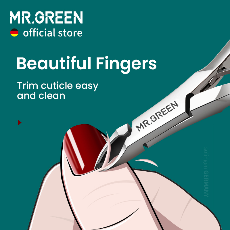 Best of MR.GREEN Cuticle Nippers Nail Manicure Cuticle Scissors Clippers Trimmer Dead Skin Remover Pedicure Stainless Steel Cutters Tool Reviews & Tips