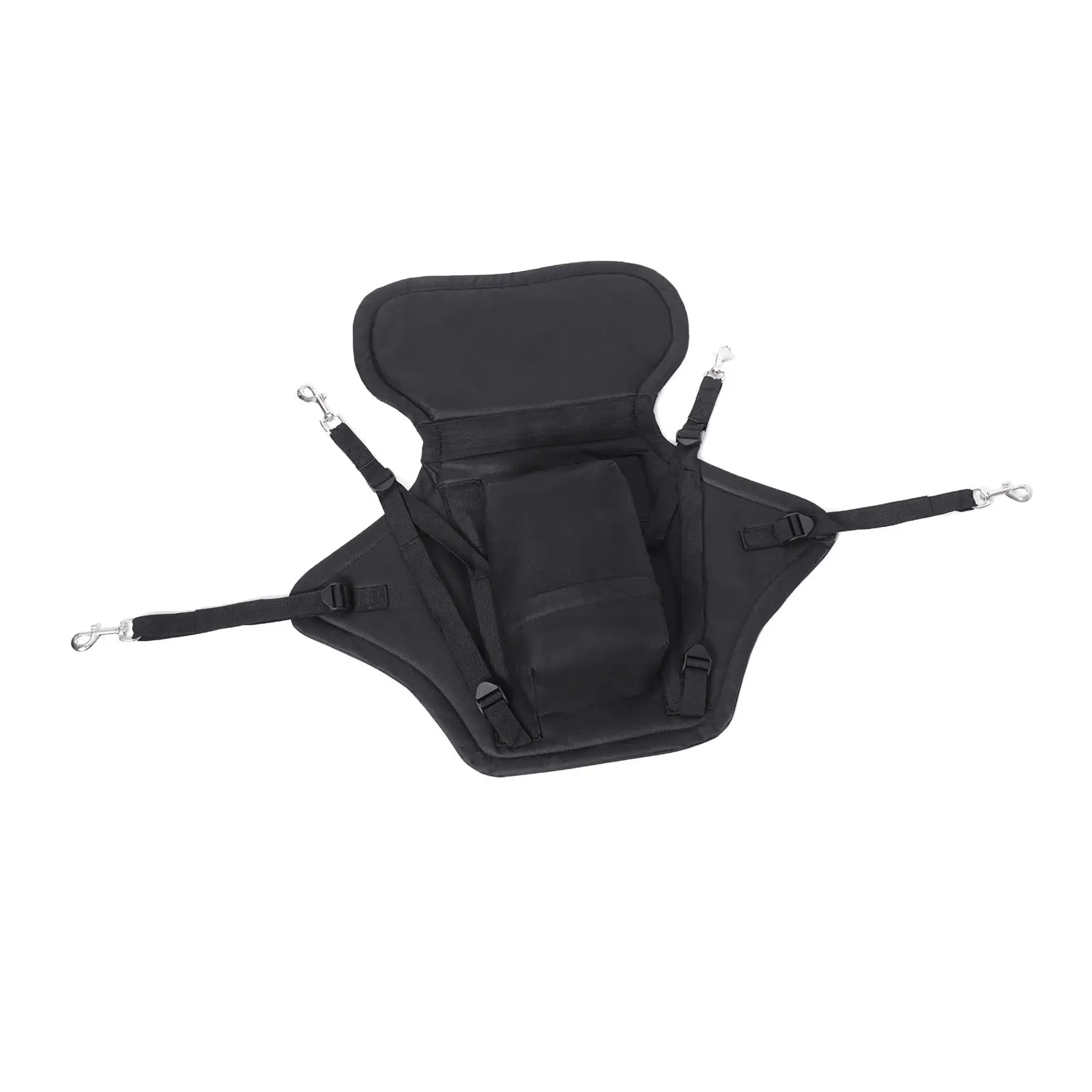 Detachable Canoe Seat Cushion Back Rest Comfortable Luxurious with Support Pad Nylon for Adults Universal Children Kids