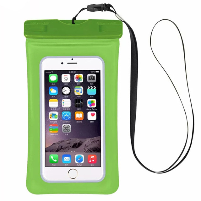 Universal Cover Waterproof Phone Case Pouch Dry Bag Protect from Water Life  Swim Waterproof Case with Lanyard - AliExpress