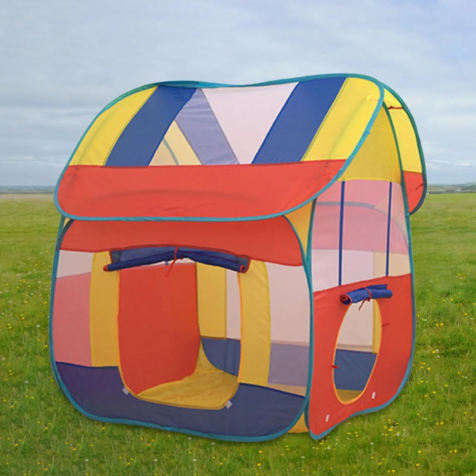 Kids Play Tent Easy to Use Foldable Kids Popup Tent for Yard Playground Home