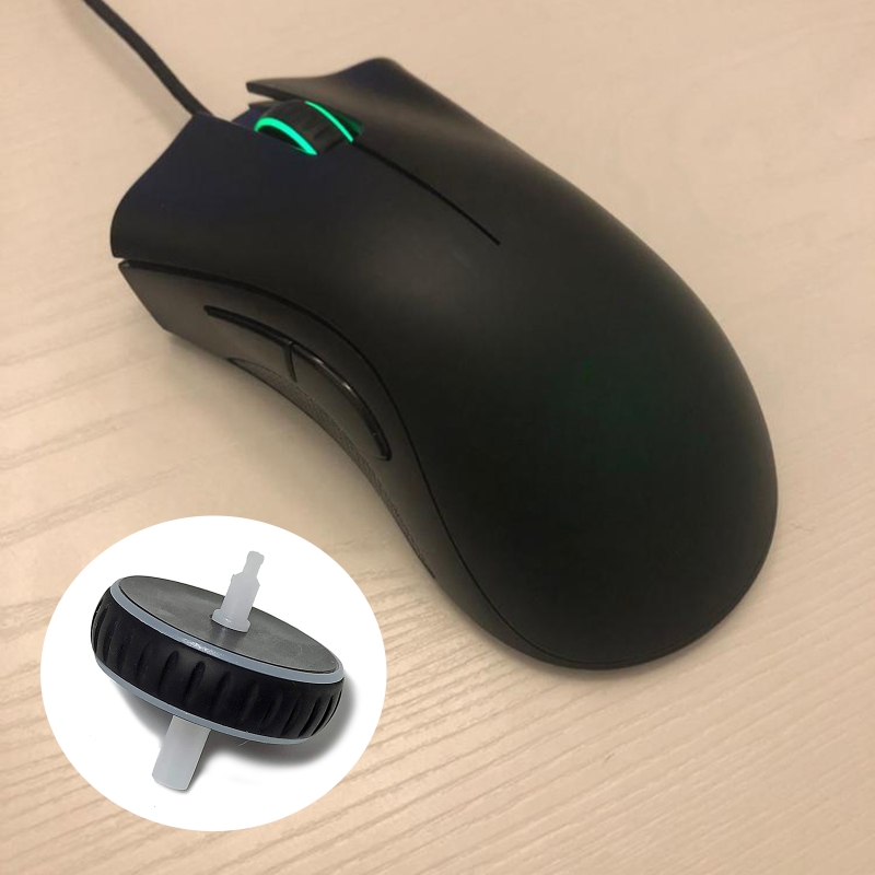 peça da polia da substituição do rolo da roda dos ratos do rolo da roda do rato do jogo para razer deathadder rato de chroma da morte