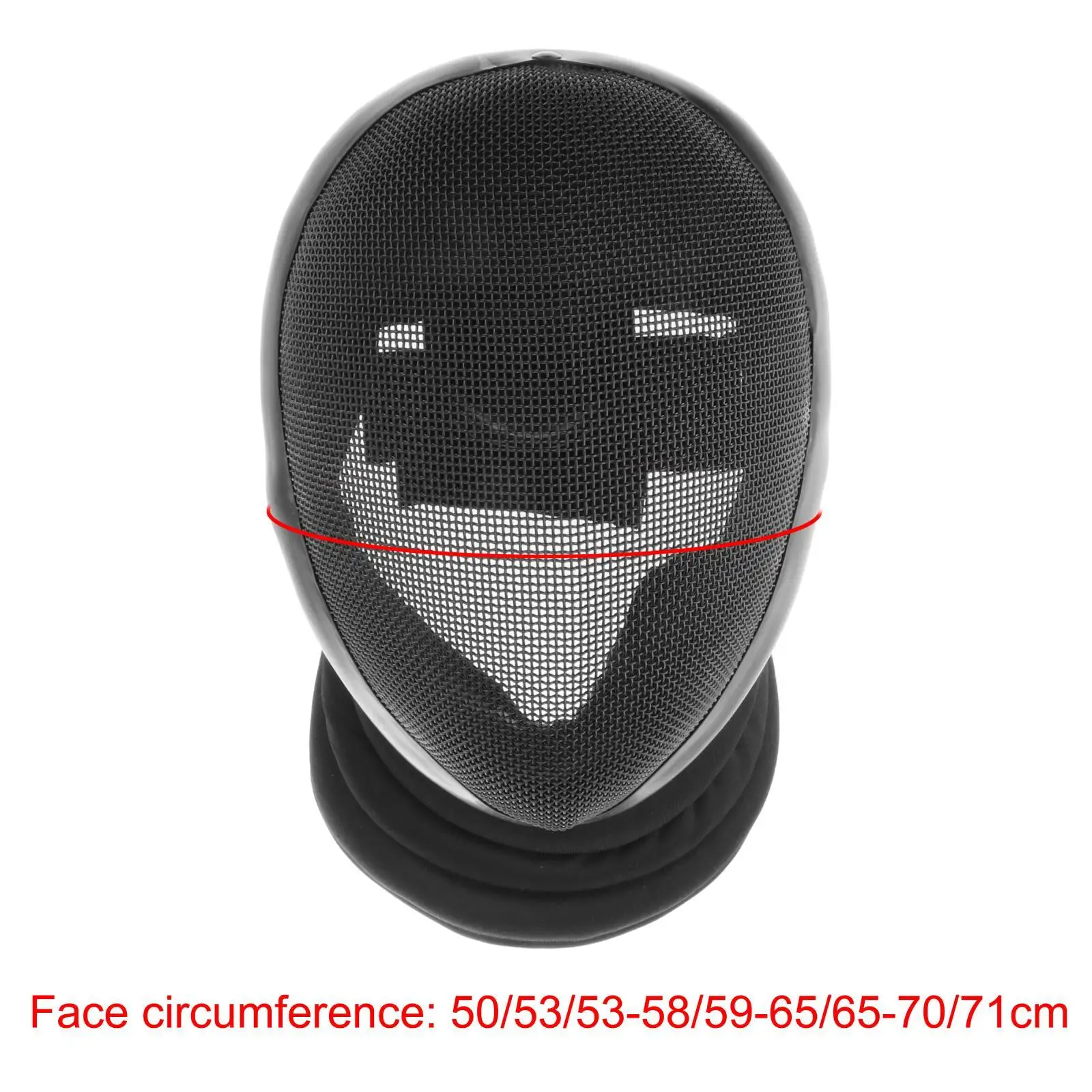 Face Protect with Inner Lining Protection Comfort Kendo Epee Gears Fencing Helmet for Sports Competition Masque Device Practice