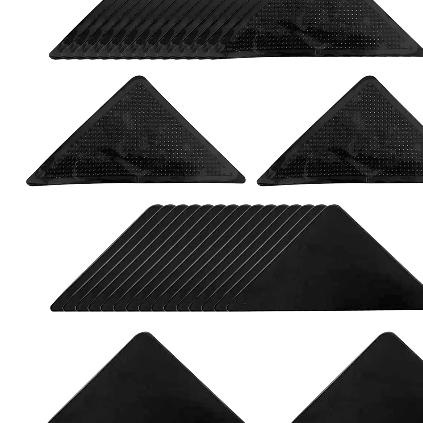 Set of 16 Rug Grippers Prevent Sliding Rug Stickers for Wall Hardwood Floors Floor Mats