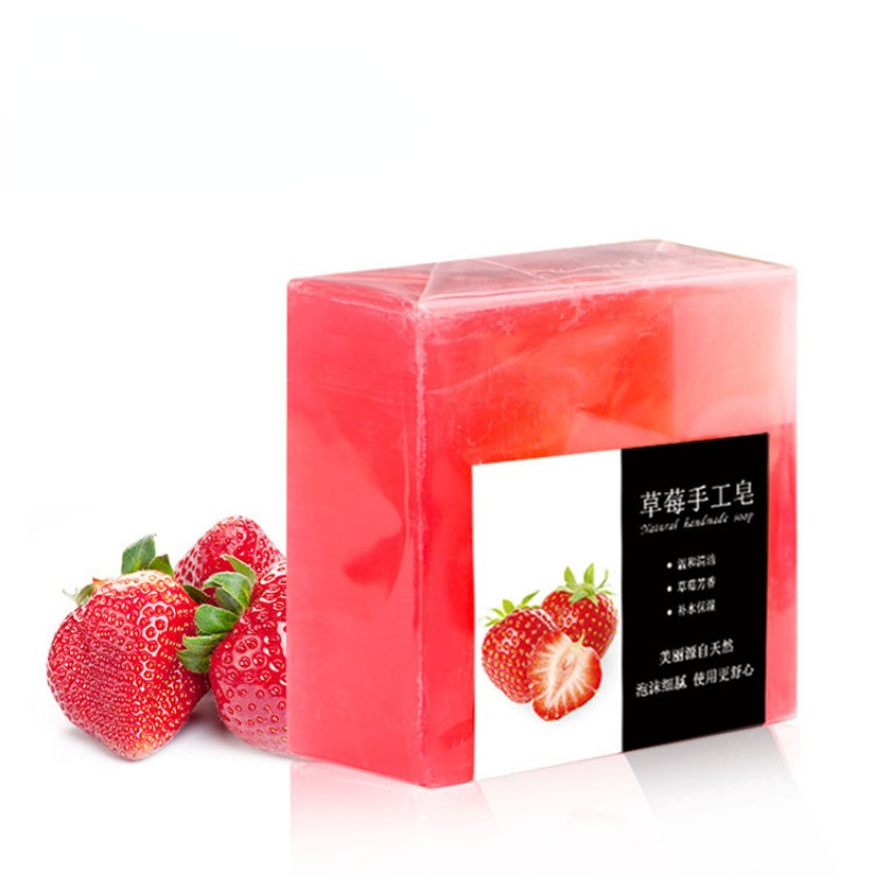 Best of 100g Sea Salt Soap Fruit Essential Oil Soap Removal Pimple Pores Acne Moisturizing Face Wash Soap Base Skin Care Soap Reviews & Tips - Image 4