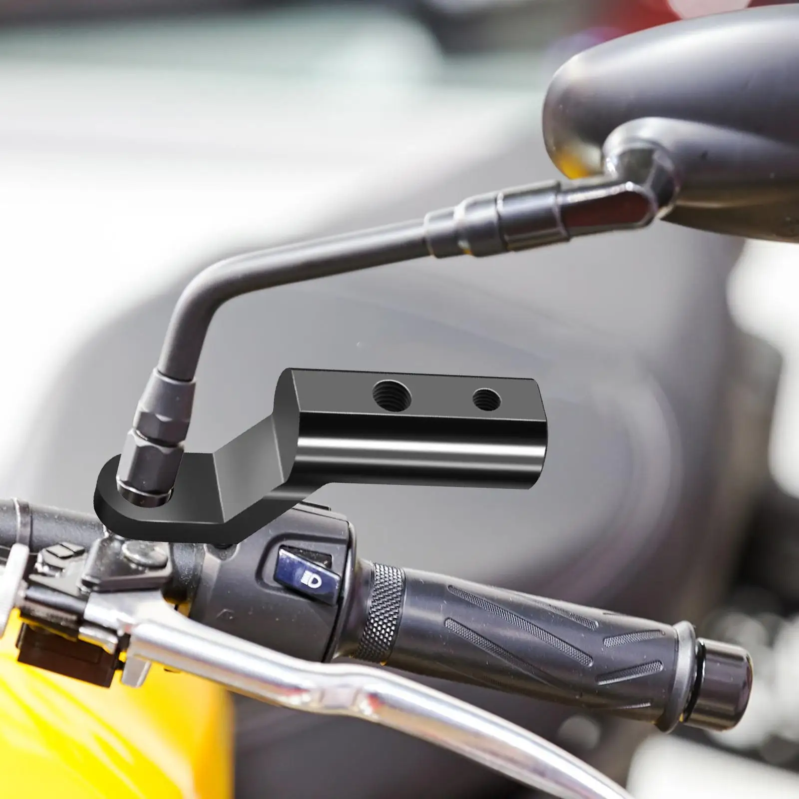Motorcycle Rearview Mirror Extensions Holder Bracket Practical Multi Purpose