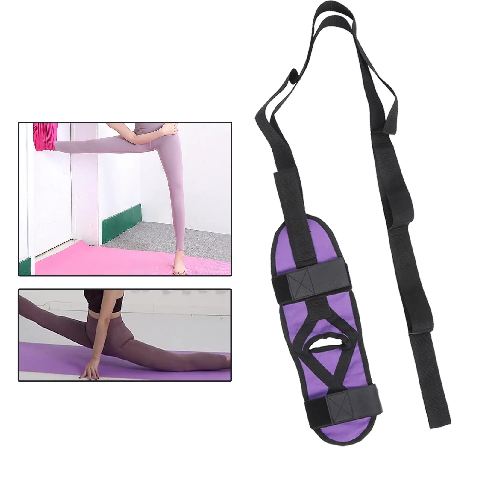 Stretching Strap Adjustable Multi Loop xercise Band  for Relieve  Tendinitis     Home Workouts Ballet