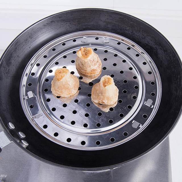 Griglia Vapore In Acciaio Inox 21,6cm - Per Pentole A Pressione E Cottura Al Vapore - Foto 6