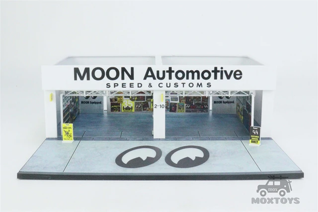 Garage Diorama Mooneyes: Moon Automotive Speed and Customs