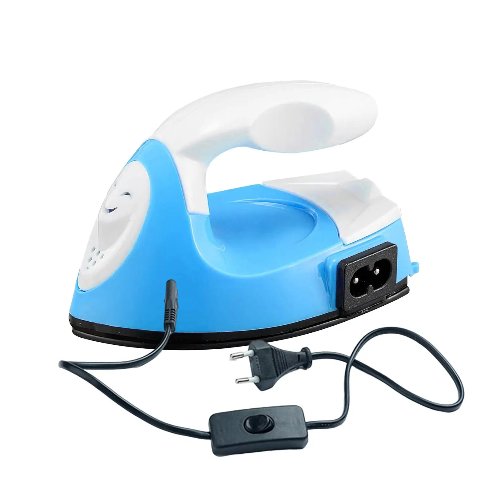 Mini Iron Sturdy Small Heat Transfer Portable Devices Multi Use Electric Iron for Vinyl Projects Shoes Home Garment EU Plug