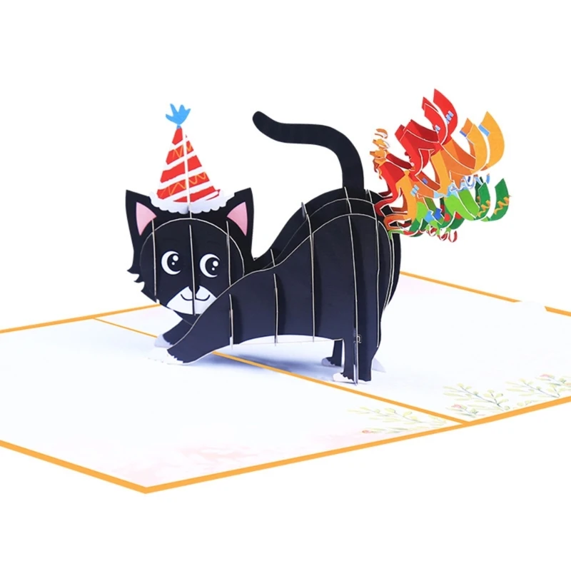 Открытка Лунный кот, с днем рождения - заказать с доставкой недорого в Москве на конференц-зал-самара.рф