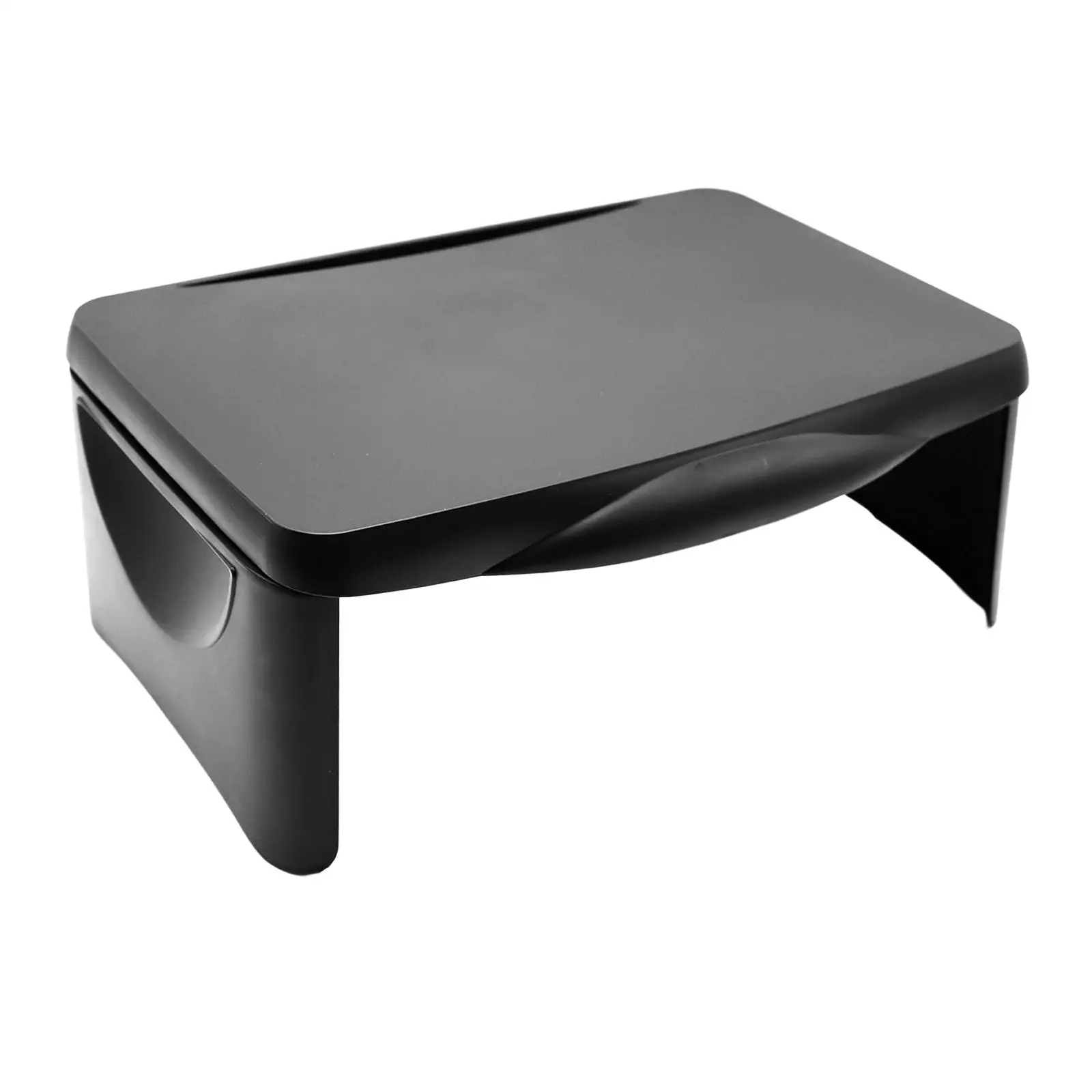 Folding Lap Desk with Storage Compartment Ergonomic PP Adjustable for Bed Computer
