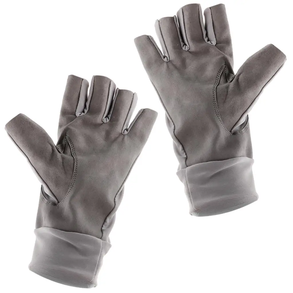 1 Pair Neoprene Gloves Fingers Cycling  Comfortable Non-Slip Warm Fishing