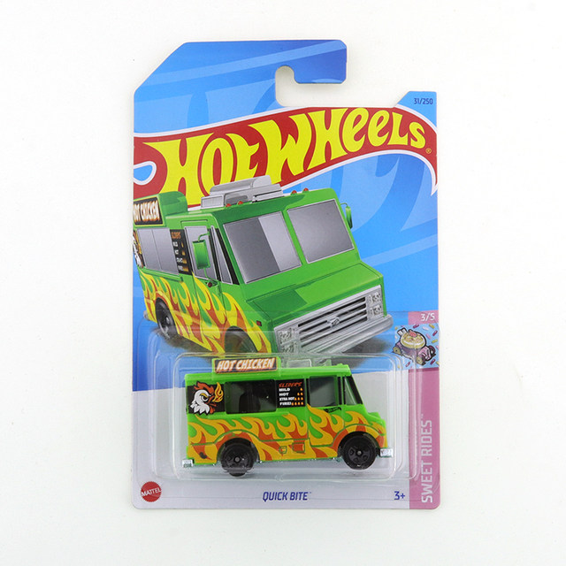 2023-31 2020-115 Hot Wheels 1:64 Car QUICK BITE Mini Alloy Coupe Collector  Edition Metal Diecast Model Cars Kids Toys Gift