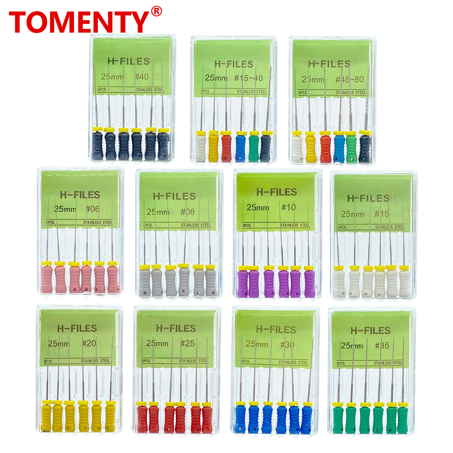 Best of 6Pcs / Pack Tomenty Dental Files Hand Use H-Files 21 / 25 / 31mm Stainless Steel Endodontic Root Canal Files Dentist Tools Reviews & Tips