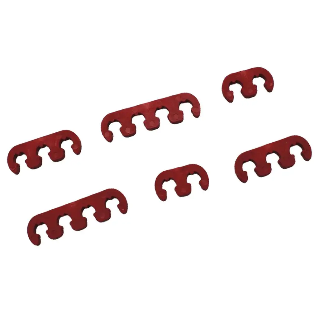 6Packs New Red Spark Plug Wire Cable Separators Set For   Ford